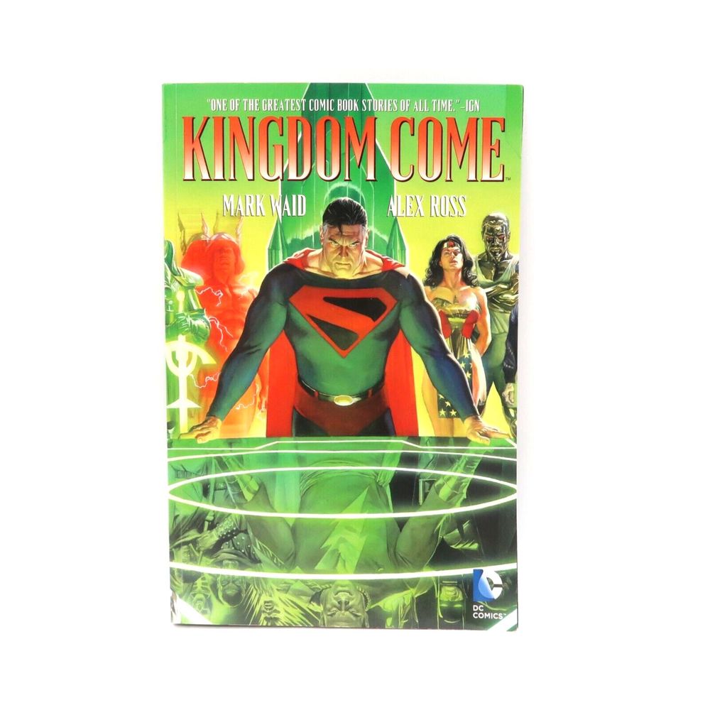 DC Comics Kingdom Come Trade Paperback TPB Signed Mark Waid 2008